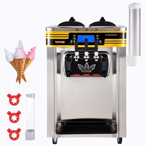 22-30L/H VEVOR Soft Serve Ice Cream Maker