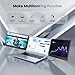 Teamgee 14" Laptop Bildschirm Erweiterung, 1080P FHD Portable Monitor für Laptop, Triple Laptop Screen Extender HDMI/USB-A/Type-C für Mac Wins Android Dex PC mit 13"-17" Bildschirme