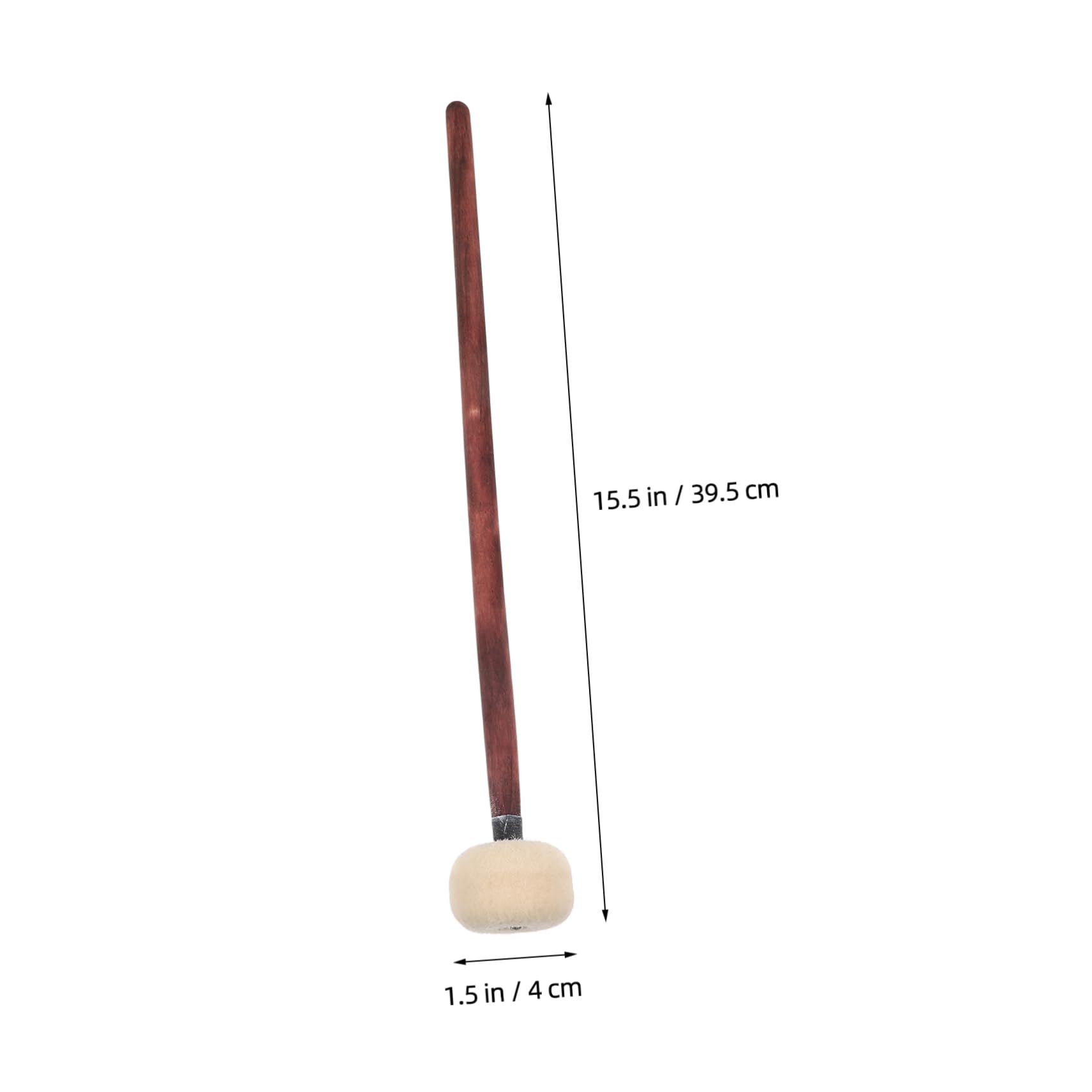 ifundom 6pezzi Bacchette Per Batteria Legno Con Testa Per Percussione Strumento Musicale Elegante e Pratico Per Tuning e Pratica Di Batteria