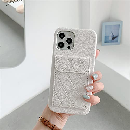 Coque de téléphone en cuir PU premium pour iPhone 13 Pro Max étui portefeuille élégant