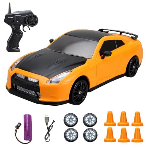 KUWUNG Ferngesteuertes Auto, 1:24 Rc Drift Car mit Arbeitsscheinwerfern, Rc...