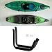 Yiju Wall Mounted Kayak Holder for Garage and Indoor Use, Black