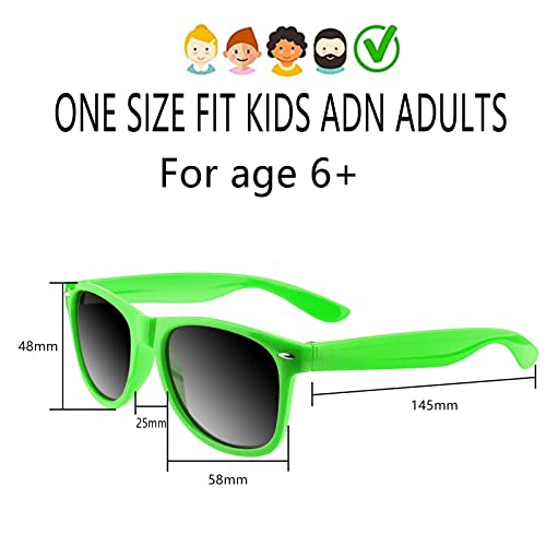 Image of TUPARKA 12 Pack Kids Sunglasses in Bulk Kids School Party Goody Bag Fillers for Birthday Party Beach Pool Party