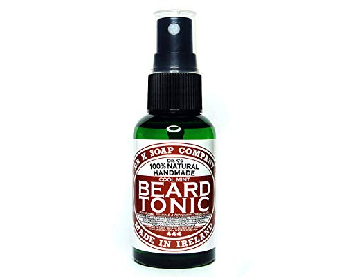 DR K Soap Company Beard Tonic Cool Mint Barber size mit Pumpe 100 ml
