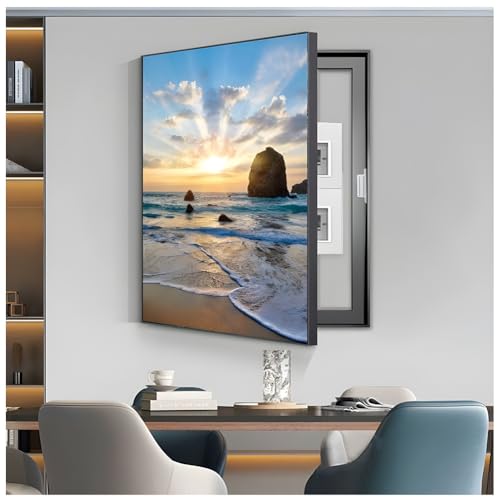 Cubierta para Panel eléctrico, Cubierta para Caja de fusibles, Cubierta para Panel eléctrico de Pared, Pintura Decorativa para Caja de medidor eléctrico, para Sala de Estar, Dormitorio y ofi