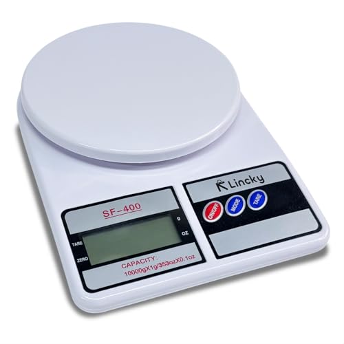 Opiniones y reviews de bascula gramera walmart los 5 mejores. 50 Lincky Gramera Electrónica para Cocina, Báscula Precisa 1 g–10 kg Ideal para Repostería.