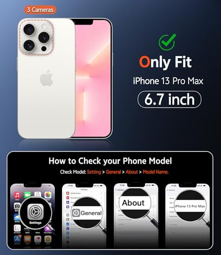 Image of FNTCASE for iPhone 13 Pro-Max Case: Matte Magnetic Phone Cases Compatible with Magsafe Slim Anti Yellowing Military Grade Drop Protection Rugged Translucent Cell Phone Cover (C-Pink)