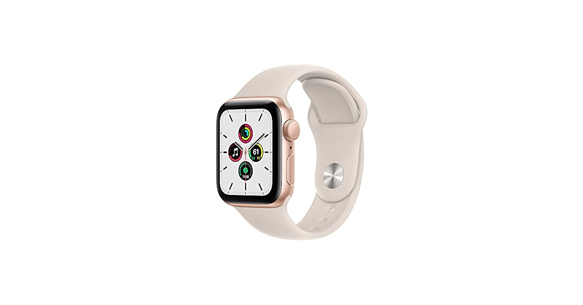 Apple Watch SE GPS 40mm MKQ03J/A  ゴールド Amazon.com: Apple Watch SE (GPS, 40mm) - Gold Aluminium Case