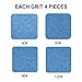 1/2 Inch X 18 Inch Sanding Belts, 4 each of 40/60/80/120 Grits, Blue Belt Sander Tool for Woodworking, Metal Polishing, Zirconia Sanding Belts (16 Pack)