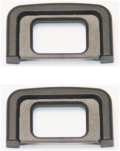 D3500 Camera Eyepiece Eyecup Viewfinder Compatible for Nikon D5500 D5300 D5100 D3500 D3400 D3200 D3300 D3100 D3000 Replaces DK-25 2-Pack