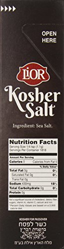 Lior Kosher Salt, 64 Ounce (Pack Of 6) #TOP1