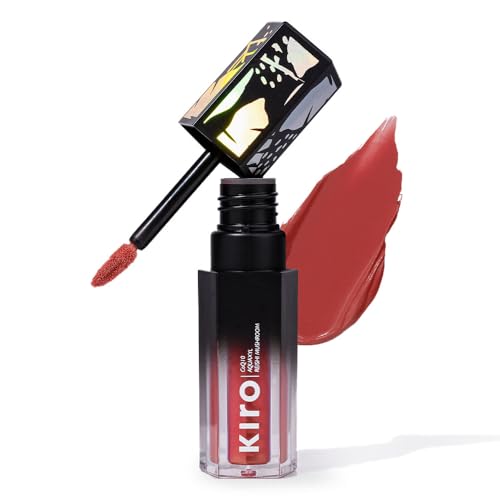 Image of Kiro Velvet Souffle Soft Matte Liquid Lipstick - Hazelnut Crush, 5ml | Hydrating, Weightless Mousse Texture | High-Pigment, Long-Lasting Matte Finish | Hydrating, Weightless Mousse Texture, High-Pigment, Long-Lasting Matte Finish