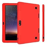 Wecool 10.1 inch Android Tablet Case, Soft Silica Shell Cover fit for YELLYOUTH 10.1,Plum Optimax 10,Lectrus 10,Victbing 10,Hoozo 10,Yuntab 10.1 (K107/K17),Winsing 10,LLLCCORP 10