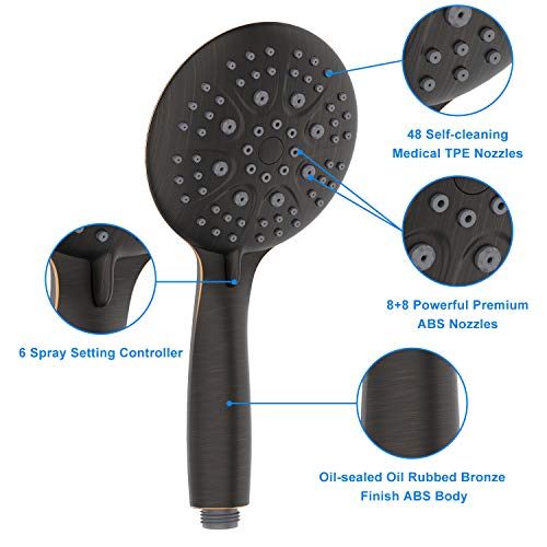 image for SR SUN RISE Shower System with Handheld Showerhead & Rain Shower Combo
