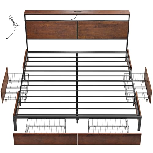 Base para Cama King Size Con Cajones 6 Imagen adicional