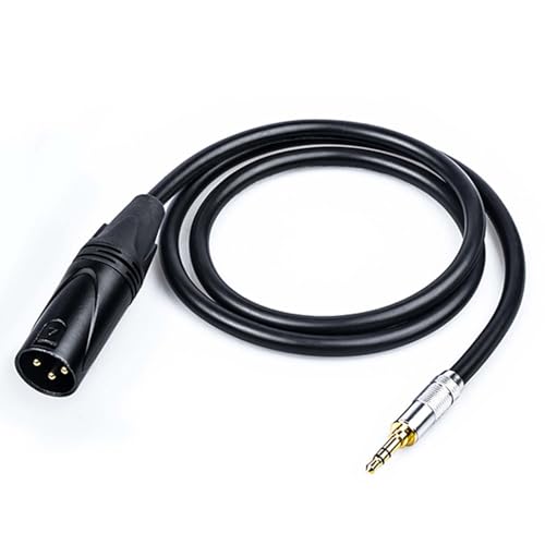 Cable XLR con conector 3.5mm macho, 2 m miniatura 1