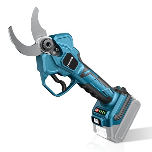 TIHOOK Akku Astschere 18V, Elektrisch Gartenschere, Max Öffnung 60 mm Kompatibel für Makita BL-18V, Bürstenlosen Motor, LCD-Display, zum Beschneiden von Bäumen (Kein Akku, kein Ladegerät) TIHOOK Akku Astschere 18V, Elektrisch Gartenschere, Max Öffnung 60 mm Kompatibel für Makita BL-18V, Bürstenlosen Motor, LCD-Display, zum Beschneiden von Bäumen (Kein Akku, kein Ladegerät)