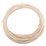 Parliky Midollino Naturale per Riparazione Sedie e Mobili Rattan Intrecciato Materiale Artigianale per Te Colore Neutro Resistente e Pratico per Progetti DIY Cane per Lampade e Cesti