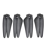 Visuo Drone Low Noise Propellers, 4-Pack Replacement Black