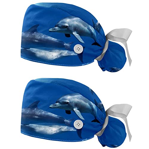 Chapeaux bouffants JDEZ dauphins tissu léger et aéré