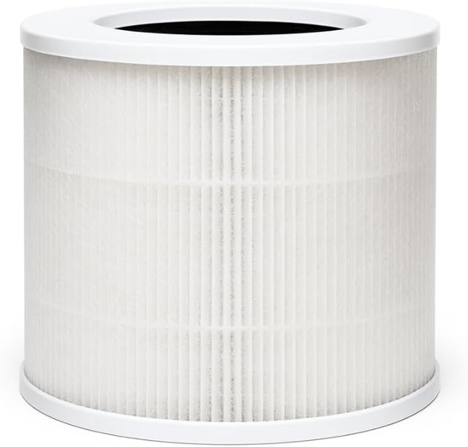 Nispira GXZ-AP01 3-in-1 True HEPA Activated Carbon Filter Replacement For Proton Pure Portable Air Purifier Remove Smoke, 1 Pack