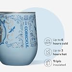 Corkcicle Stemless Wine Tumbler with Lid, 12oz, Disney Cinderella - Image 3
