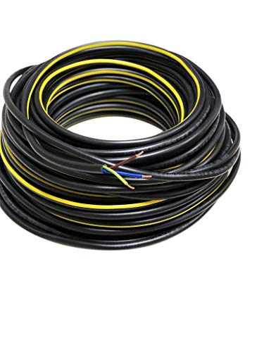 Câble électrique 3G2.5 RO2V de 50m pour stopper les pannes extérieures et sécuriser la maison