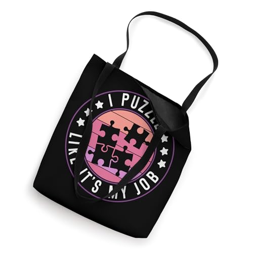 Bolsa Tote para Mujeres con Diseño de Rompecabezas Divertido miniatura 2