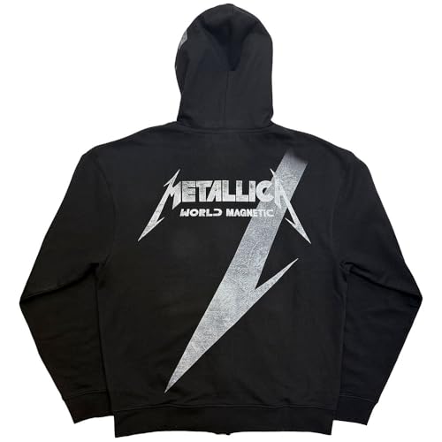 Metallica Shrouded Zipped Hoodie Size L