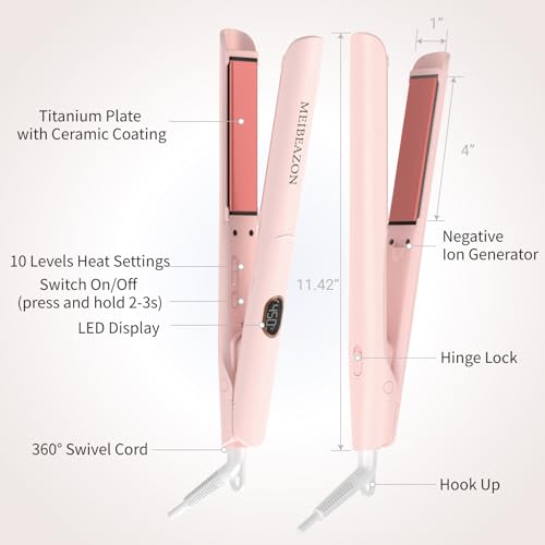 MEIBEAZON 1" Flat Iron Hair Straightener & Curler MS-01 の商品画像 5
