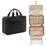 Lifewit Neceser de Viaje, Bolso de Maquillaje Grande, Organizador de Viaje para Mujer con Asas, Neceser de Viaje...