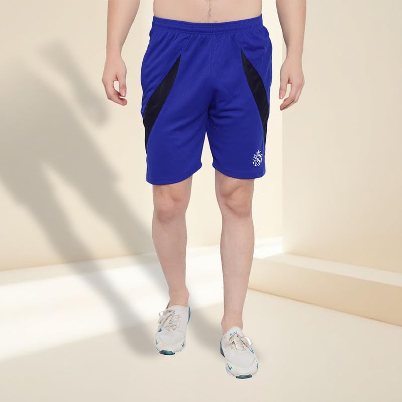 Image of DIA A DIA Men's Gym Shorts with Zipper Pockets Breathable Sports Shorts