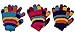 Peach Couture Children Toddler Warm Winter Gloves Value 3 Pack one size Mrc (Rainbow Assortment)