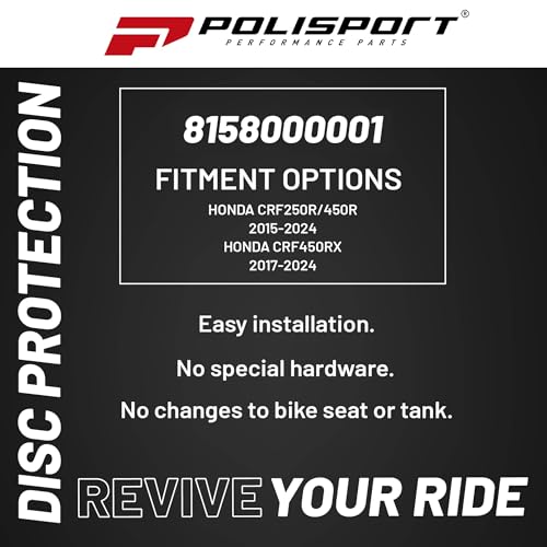 MX DISC+FORK PRO CRF BK pour rouler sur terrain de motocross