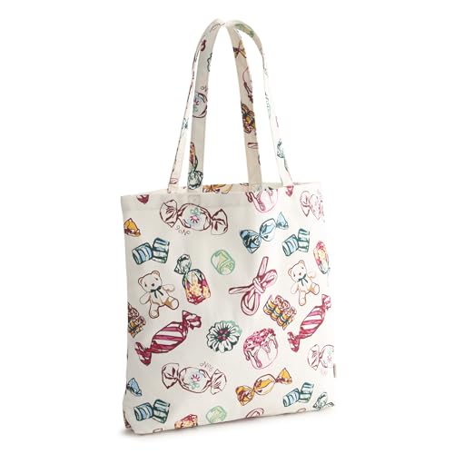 Cotton Woodlark Tote Bag, Bouquet No. 6, One Size