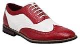 Jeffrey Goines 12 Monkeys Costume Guide 7 Red and White Wing Tip shoes