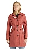 khujo trenchcoat blau  khujo Damen Mantel Aurora Kurzmantel Innenfutter Gürtel Trenchcoat Sommermantel