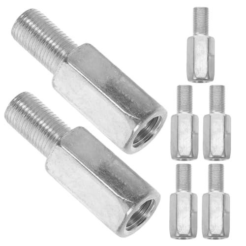 Image of Bike Axle Extension Bolts Metal Silver 7pcs, for Training Wheels