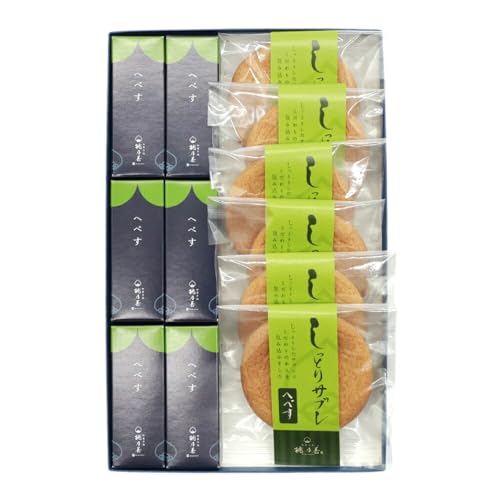 お菓子 詰め合わせ 桃乃屋 日向特産 へべす香る へべすサブレ へべすようかん 各6袋 セット [桃乃屋 宮崎県 日向市 452061300]