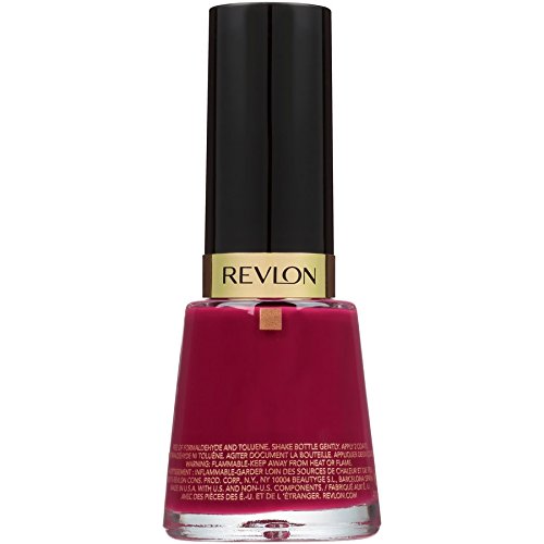 Revlon Nail Enamel, Chip Resistant Nail Polish, Glossy Shine Finish, In Plum/Berry, 274 Passionate, 0.5 Oz #TOP18