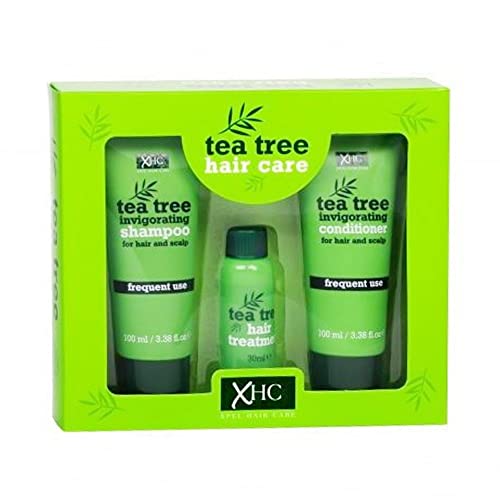 XHC TEA TREE OIL GIFT SET SHAMPOO, CONDITIONER, HAIR TREATMENT HAIR AND SCALP