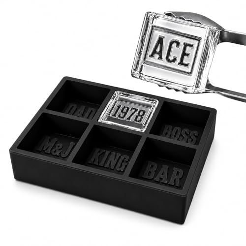 Molde Personalizado para Cubitos de Hielo 2" Cuadrados miniatura 1
