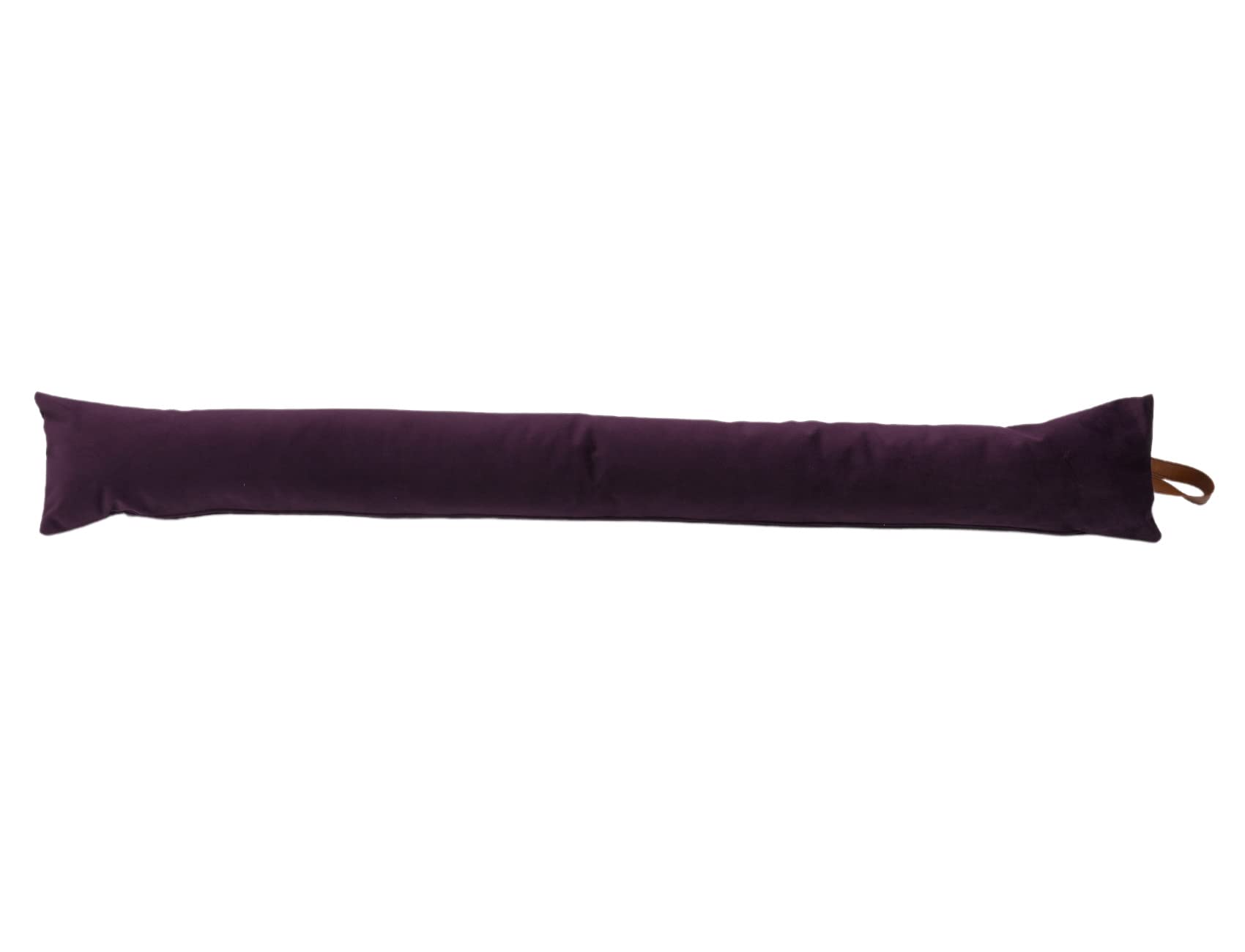 Classic Home Store Purple Velvet Draught Excluder Luxury Plush Soft Extra Long Door Draft Stopper (5ft)