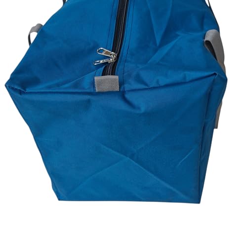 Image of Duffel Bag, Navy Blue, Zippered Compartment, 22 Inch