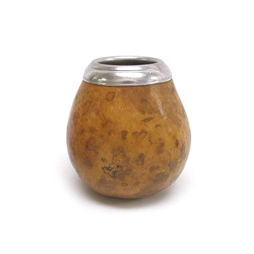 Argentina Mate - Té de yerba con pajita y bombilla, kit de infusión de yerba de calabaza