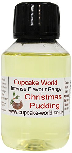 Cupcake World Aromas Alimentarios, Sabor Pudín de Navidad Total: 100 ml