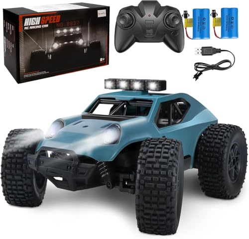 Kizeefun Ferngesteuertes Auto, 2.4Ghz 1/20 RC Auto Geländewagen 20 km/h...