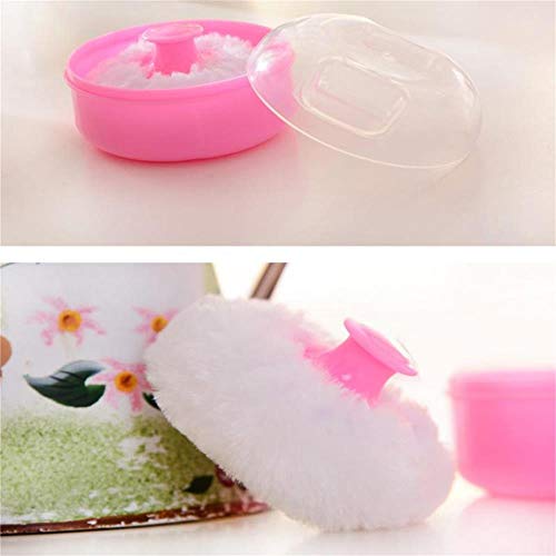 Estojo de esponja de puff em pó para bebês saudáveis e cuidados com a pele do bebê da moda Body Soft