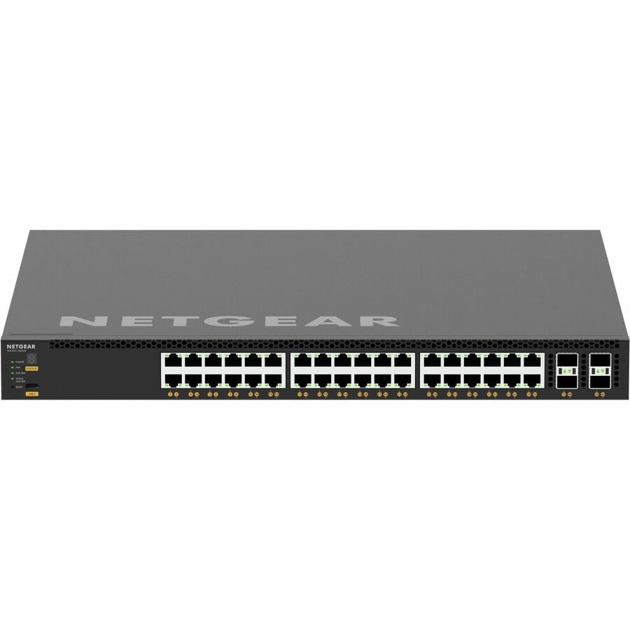 Image of NETGEAR AV Line M4350-36X4V 40 Port Switch XSM4340CV | L3 Managed Stackable | 36x2.5G PoE++ | 4x25G SFP | Rack-Mountable | Cloud Care's 3 Year Warranty SupportPlus Included