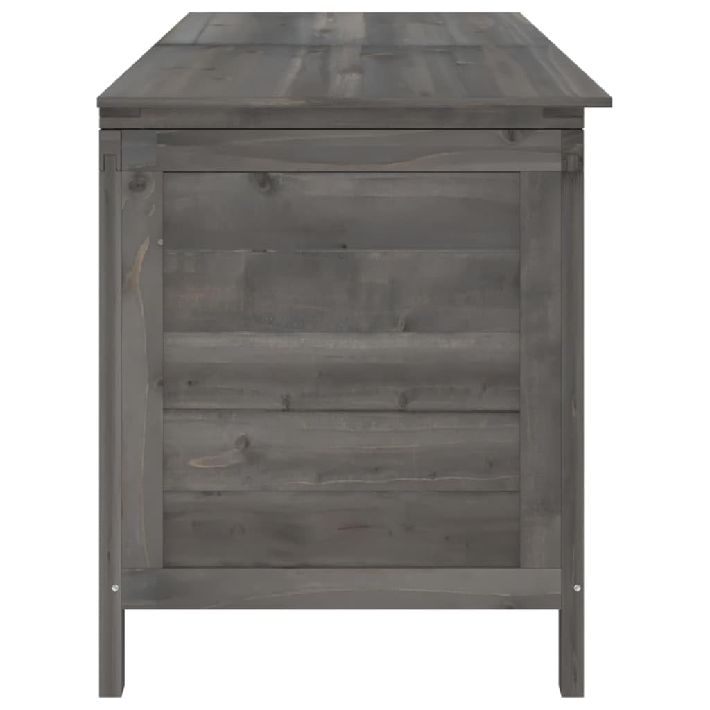 ShGaxin Skrzynia ogrodowa z litego drewna Świerk Szary Antracyt 150x50x56,5 cm, Łuk Ogrodowy Zewnętrzny, Pnącza Róża, Łuk Ślubny, Łuk Roślin Pnących, Łuk Kwiaty